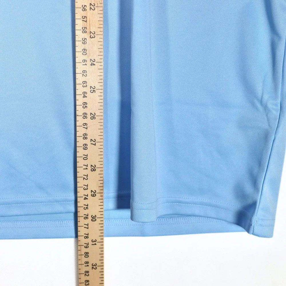 Adidas Mens XL Blue Polo Shirt NWT Golf Active Performance Casual Top